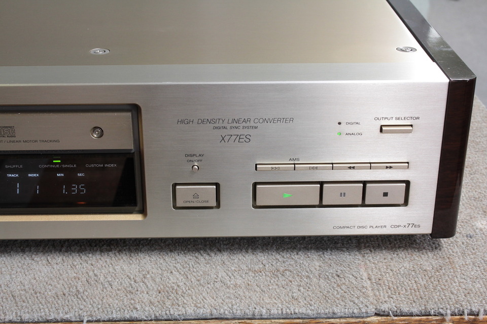 CDP-X77ES SONY - 中古オーディオ 高価買取・販売 ハイファイ堂