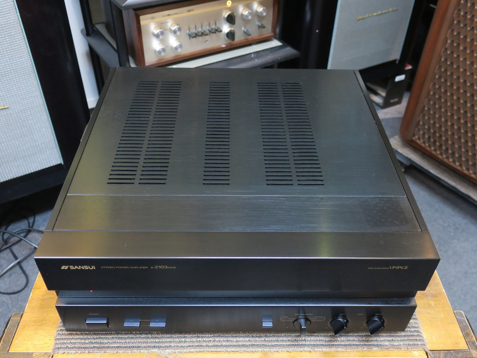 B-2103 MOS VINTAGE SANSUI - 中古オーディオ 高価買取・販売 ハイファイ堂