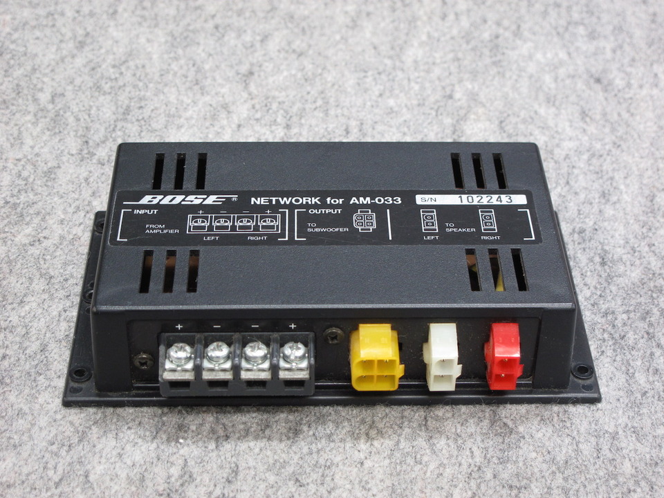 ボーズ BOSE AM-033 サブウーファー BOSE AM-033 サブウーファー 動作