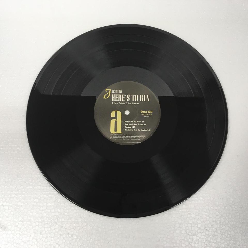 HERE'S TO BEN/JACINTHA JACINTHA - 中古オーディオ 高価買取・販売