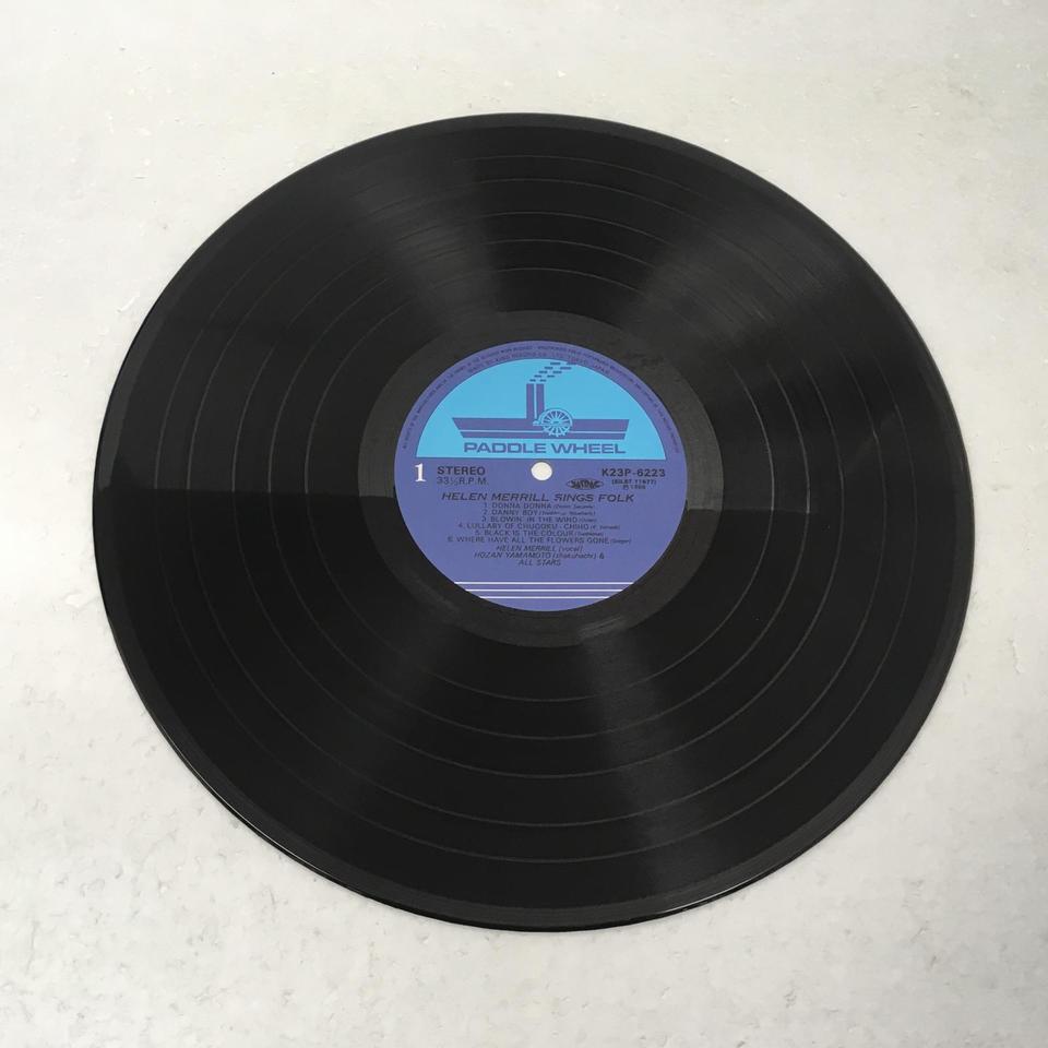 HELEN MERRILL SINGS FOLK HELEN MERRILL - 中古オーディオ 高価
