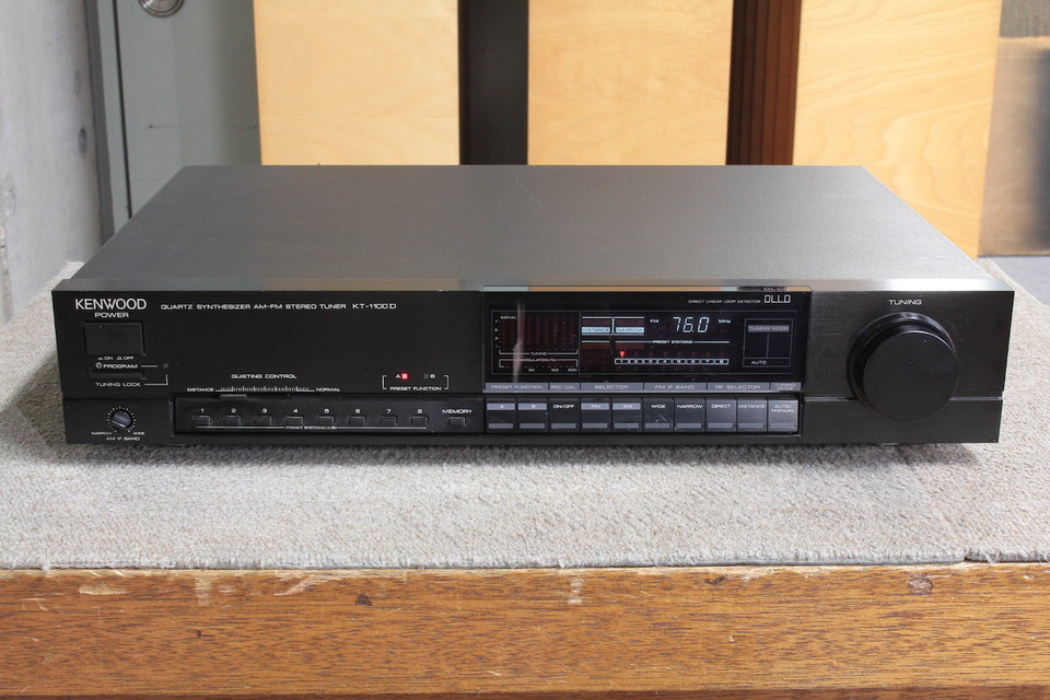 程度良いです/チューナー最高音質】KENWOOD KT-1100D 美品良品