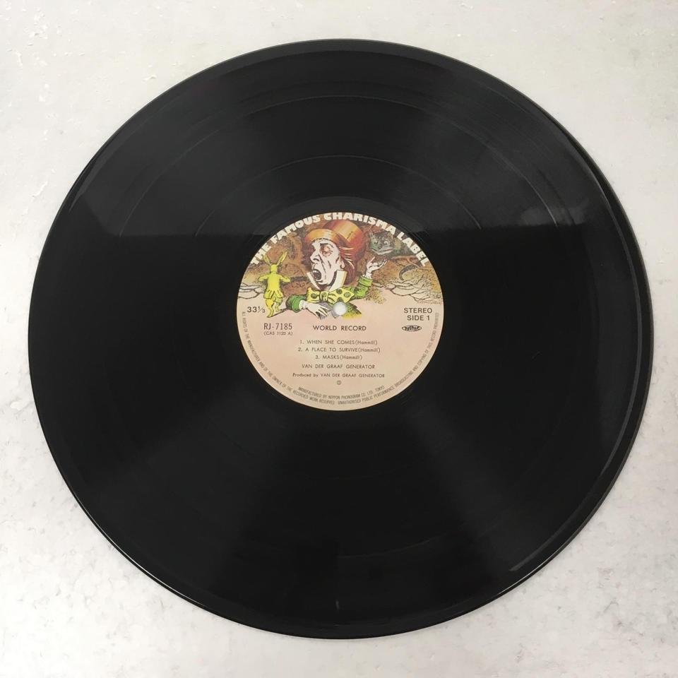 レコード　バン・ダー・グラフ・ジェネレーター World Record VAN DER GRAAF GENERATOR - World Record - Amazon.com Music