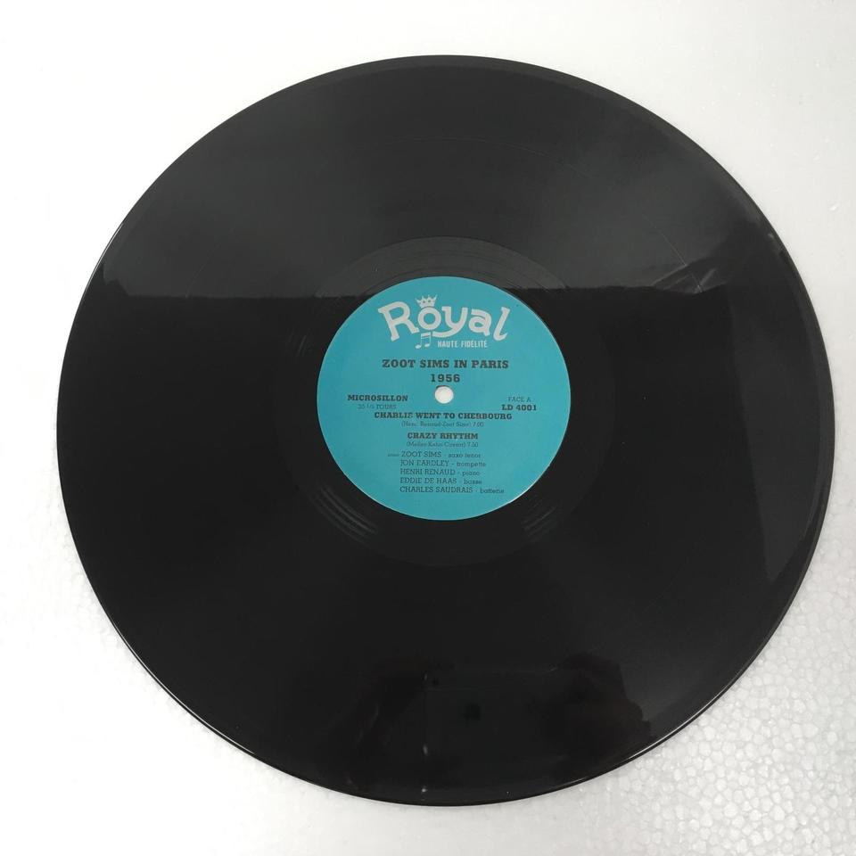 ZOOT SIMS IN PARIS 1956 ZOOT SIMS - 中古オーディオ 高価買取