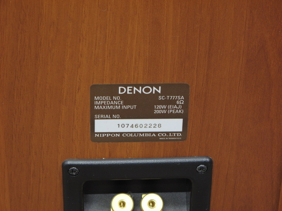 SC-T777SA DENON - 中古オーディオ 高価買取・販売 ハイファイ堂