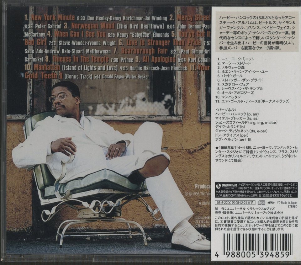 THE NEW STANDARD/HERBIE HANCOCK HERBIE HANCOCK - 中古