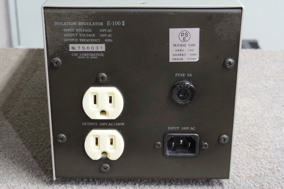ジャンク　 CSE RPC-200 クリーン電源  送料無料　管理番号６９ Yahoo!オークション -「cse クリーン電源」の落札相場・落札価格