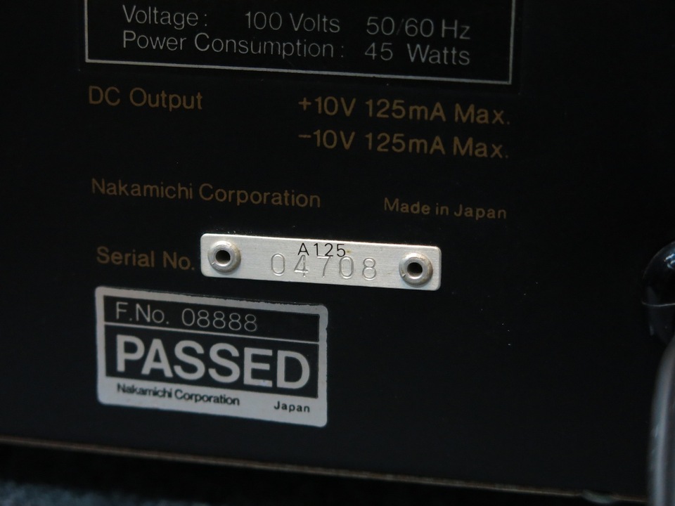 ZX-9 NAKAMICHI - 中古オーディオ 高価買取・販売 ハイファイ堂