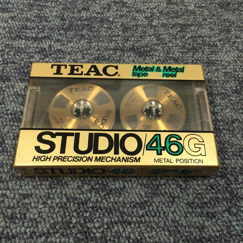 TEAC オープンリール型 カセットテープ ゴールド/ミラーボール52 消去済み TEAC オープンリール型 カセットテープ ゴールド/ミラーボール52