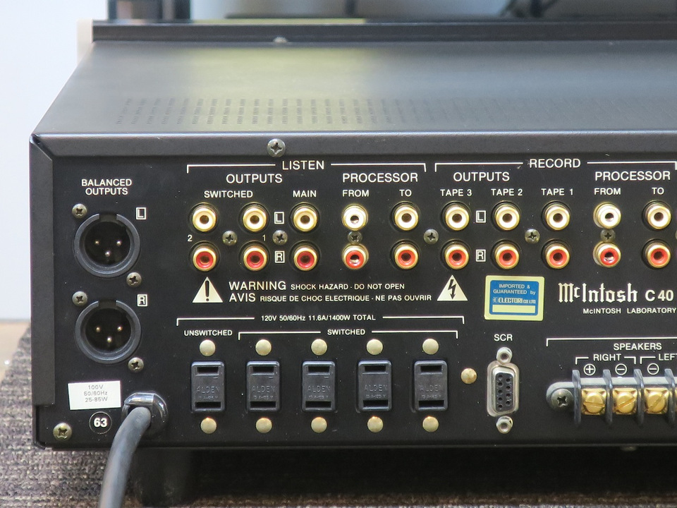 C40 McIntosh - 中古オーディオ 高価買取・販売 ハイファイ堂