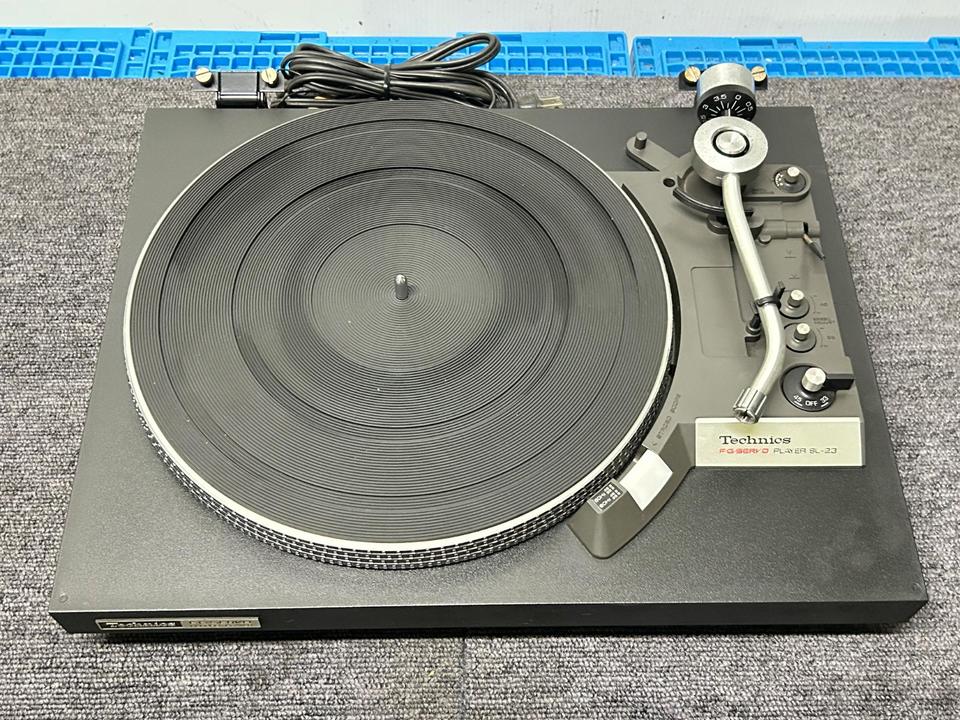 その他 technics SL-23 Technics SL-23 Belt-Drive Turntable; Just Serviced - Works
