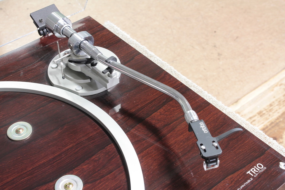 動作良好/カートリッジ付】TRIO トリオ KP-700D レコードプレーヤー