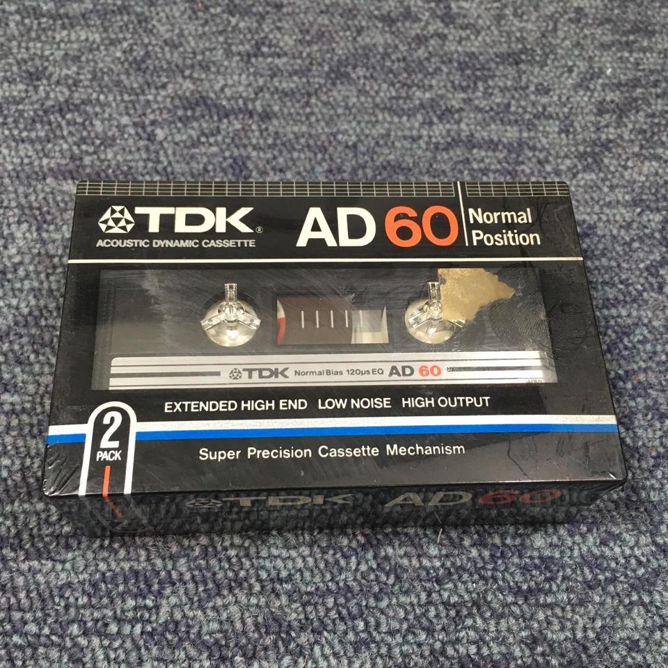 未開封】AD 60（2パック） TDK - 中古オーディオ 高価買取・販売