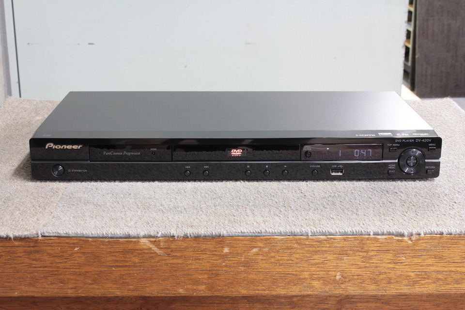 中古 Pioneer DVDプレーヤー DV-420V Yahoo!オークション -「dv-420v