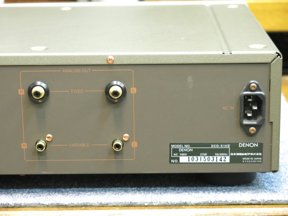 DENON DCD-SA10 高音質CDプレーヤー メンテナンス済み 中古品 DENON