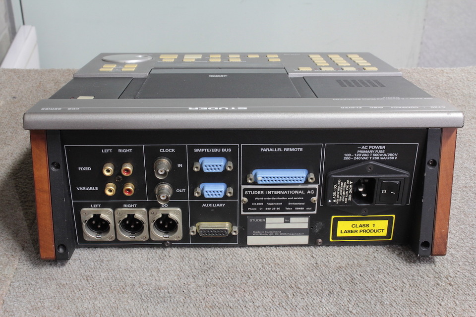 STUDER A730 CDプレーヤー スチューダー STUDER A730 CDプレーヤー