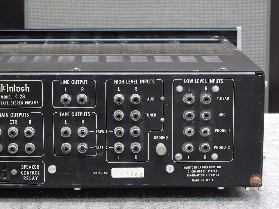 C28 McIntosh - 中古オーディオ 高価買取・販売 ハイファイ堂