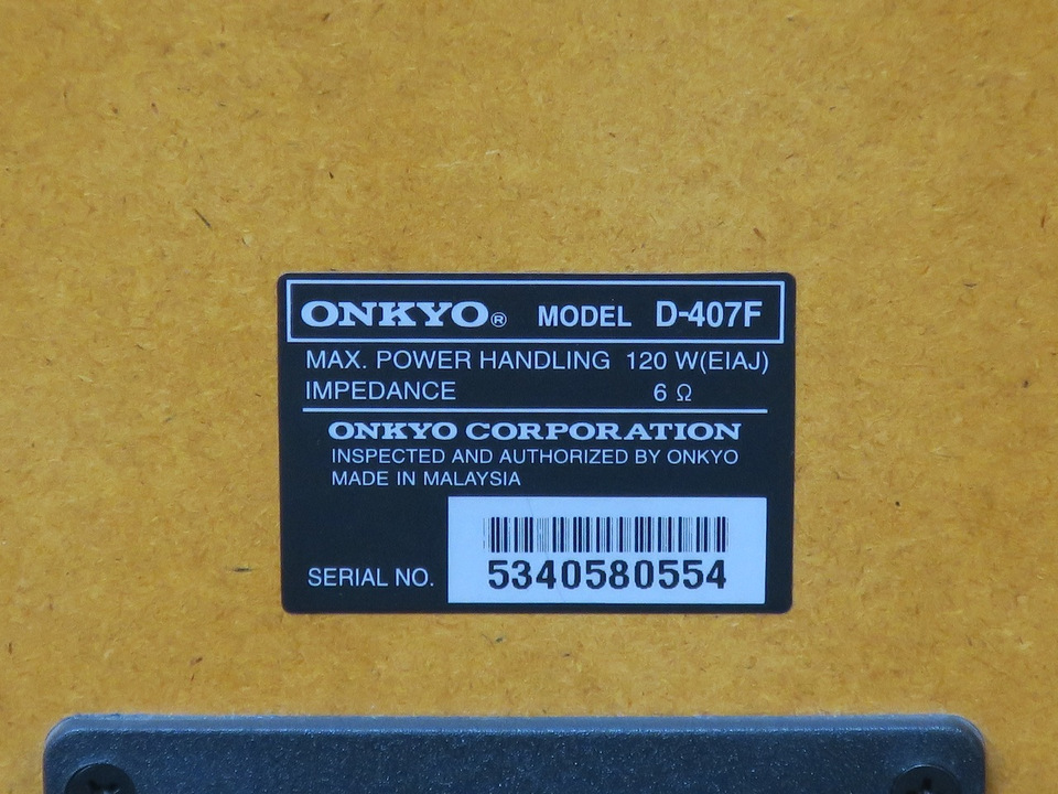 ONKYOオンキョー D-407F 動作確認済み！ Yahoo!オークション - 「onkyo d-407」の落札相場・落札価格