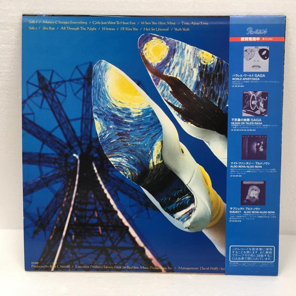 SHE'S SO UNUSUAL/CYNDI LAUPER CYNDI LAUPER - 中古オーディオ 高価