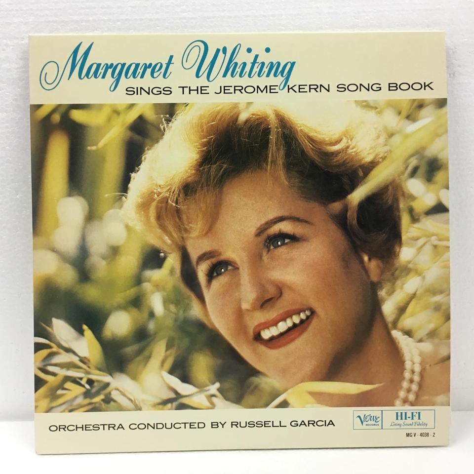 未使用 Margaret Whiting / レコード　オリジナル盤 MARGARET WHITING SINGS THE JEROME KERN SONG BOOK MARGARET WHITING