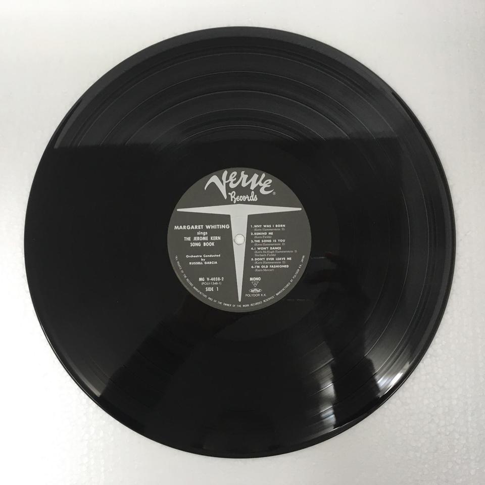 MARGARET WHITING SINGS THE JEROME KERN SONG BOOK MARGARET WHITING