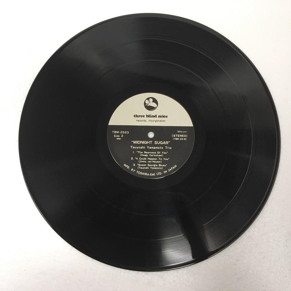MIDNIGHT SUGAR/TSUYOSHI YAMAMOTO TRIO 山本剛 - 中古オーディオ 高価