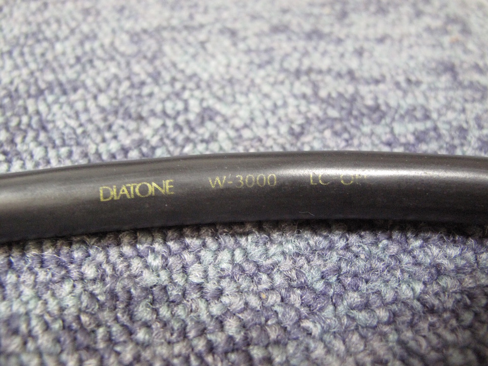 ダイアトーン DIATONE W-3000 LC-OFC スピーカーケーブル 3.9m 2本