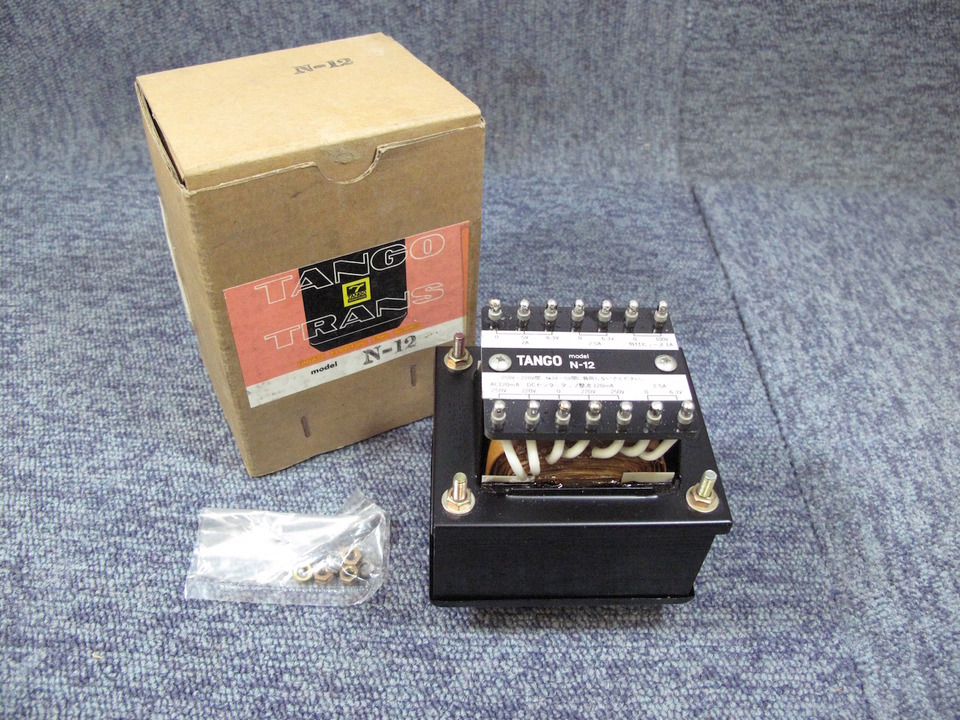 中古品) TANGO 電源トランス N-12 当時物 希少 電源トランス タンゴ