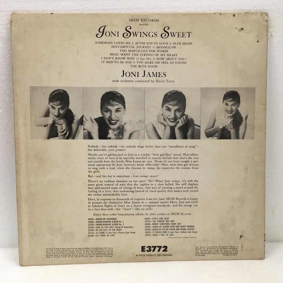JONI SWINGS SWEET/JONI JAMES JONI JAMES - 中古オーディオ 高価買取 