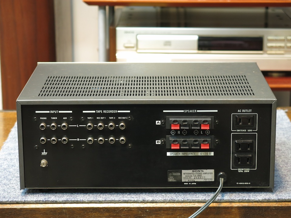 TA-2650 SONY - 中古オーディオ 高価買取・販売 ハイファイ堂