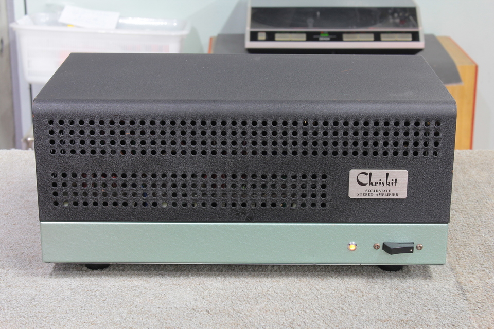 オーディオ機器 Chriskit クリスキット SOLIDSTATE STEREO AMPLIFIER