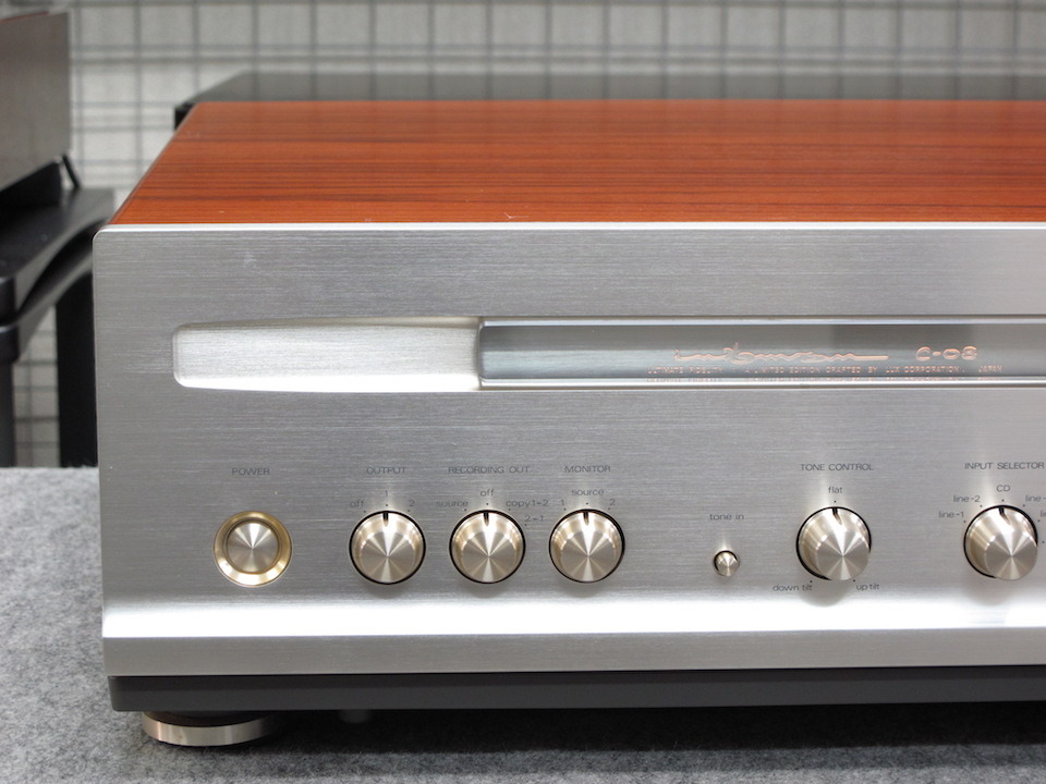 LUXMAN - コントロールアンプ Curiositas C-08 導入 C-800f 中古 