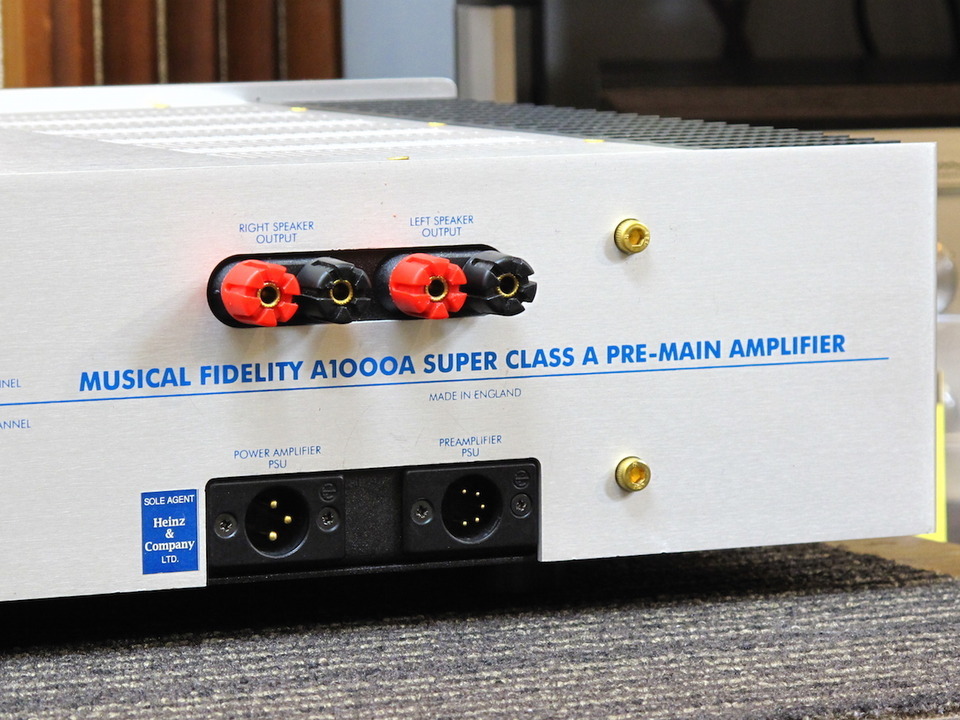 A1000A MUSICAL FIDELITY - 中古オーディオ 高価買取・販売