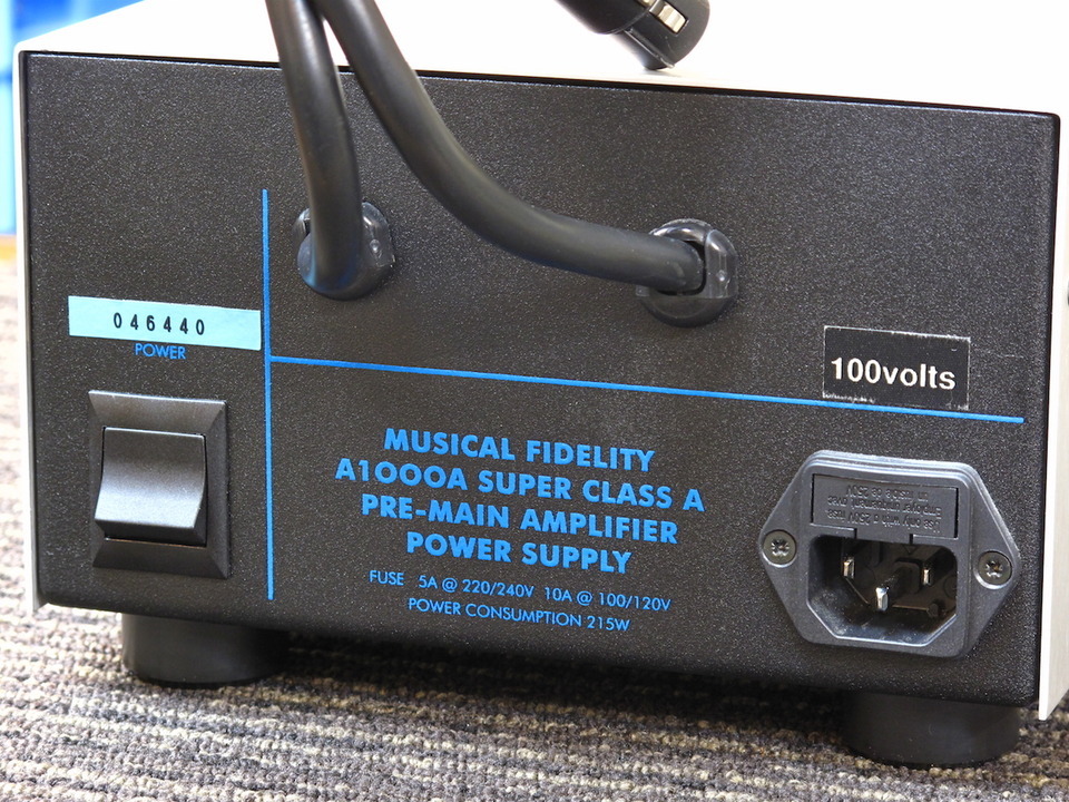 A1000A MUSICAL FIDELITY - 中古オーディオ 高価買取・販売