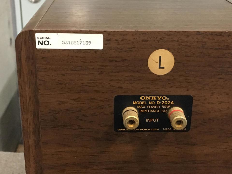 D-202A ONKYO - 中古オーディオ 高価買取・販売 ハイファイ堂