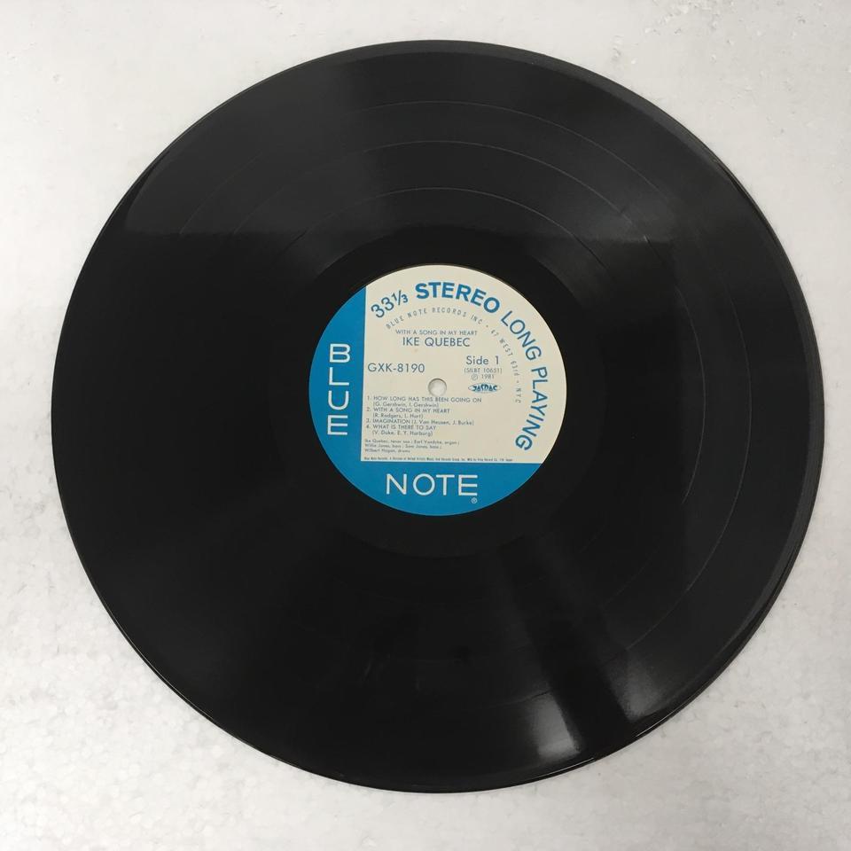WITH A SONG IN MY HEART/IKE QUEBEC IKE QUEBEC - 中古