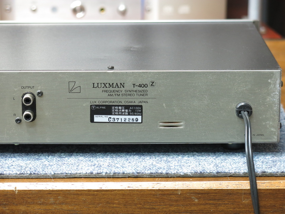 LUXMAN(ラックスマン) T-4 FM AMチューナー　ジャンク LUXMAN ラックスマン T-4 FM AMチューナー シャンパンゴールド - メルカリ