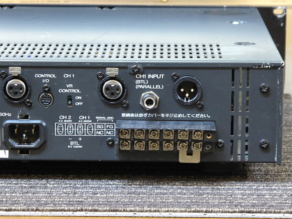 希少　TOA　パワーアンプ　IP-600D　600W×2ch　動作品 パワーアンプ 600W×2ch (IP-600D) | TOA株式会社