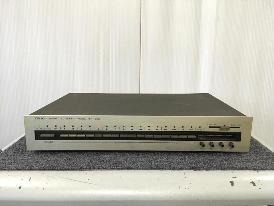 TM-4000 TRIO - 中古オーディオ 高価買取・販売 ハイファイ堂