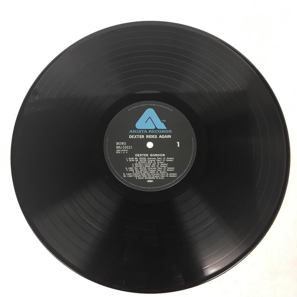 DEXTER RIDES AGAIN/DEXTER GORDON DEXTER GORDON - 中古