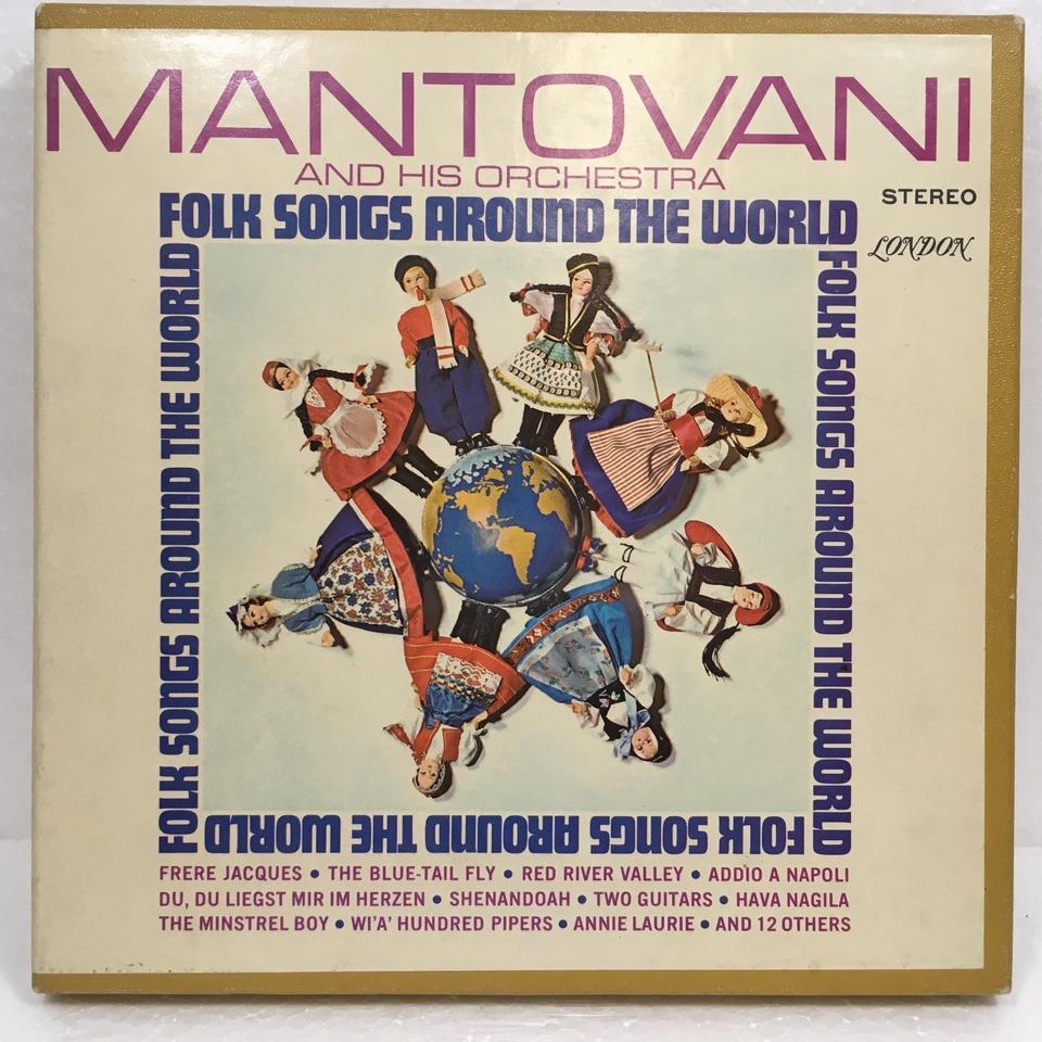 FOLK SONGS AROUND THE WORLD MANTOVANI ORCHESTRA 中古オーディオ 高価買取・販売 ハイファイ堂