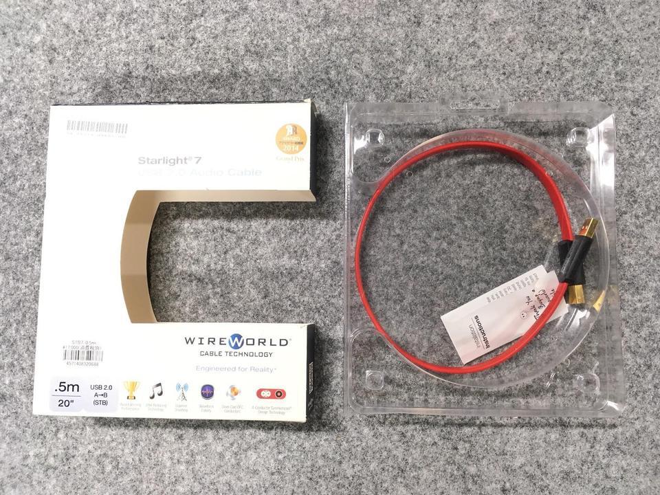 STARLIGHT 7 USB 2.0/0.5m WIREWORLD - 中古オーディオ 高価買取・販売