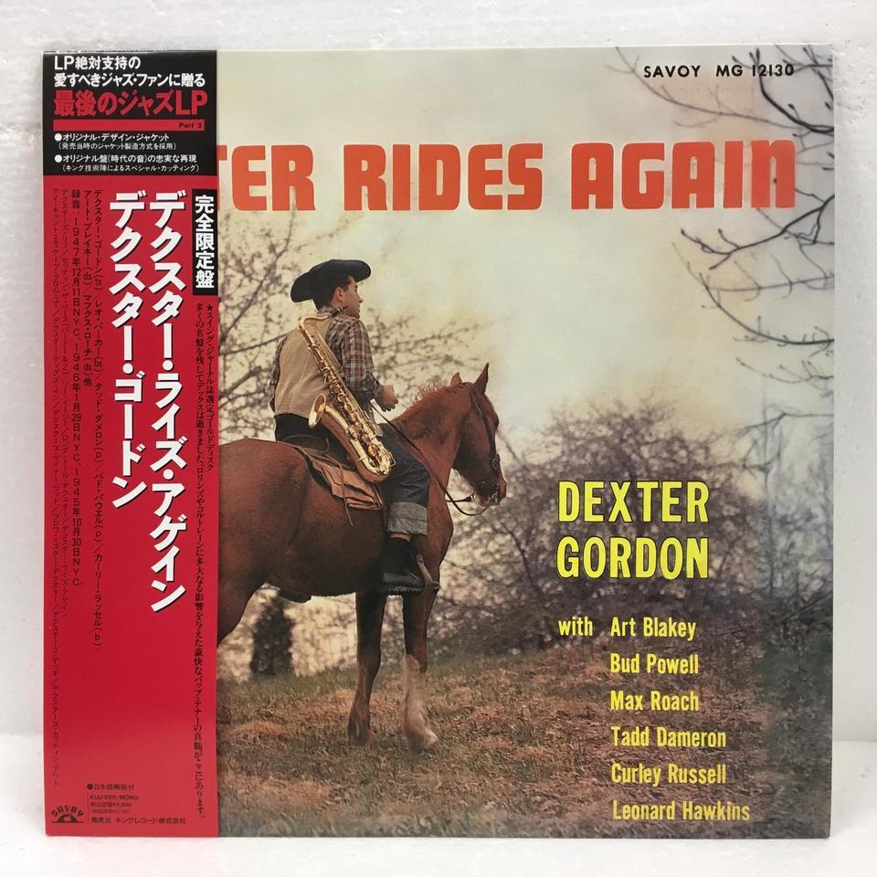 Dexter Gordon「Dexter Rides Again」LP（12インチ）/Savoy