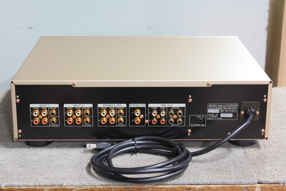 ぺ*6様 SONY マルチチャンネル プリアンプ TA-P9000ES 現状品 TA-P9000ES SONY - 中古オーディオ 高価買取・販売 ハイファイ堂