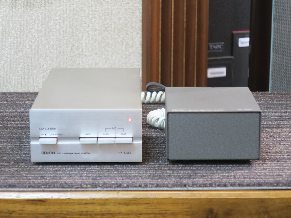 動作良好】DENON HA-1000 MCカートリッジヘッドアンプ 動作良好】DENON HA-1000 MCカートリッジヘッドアンプ