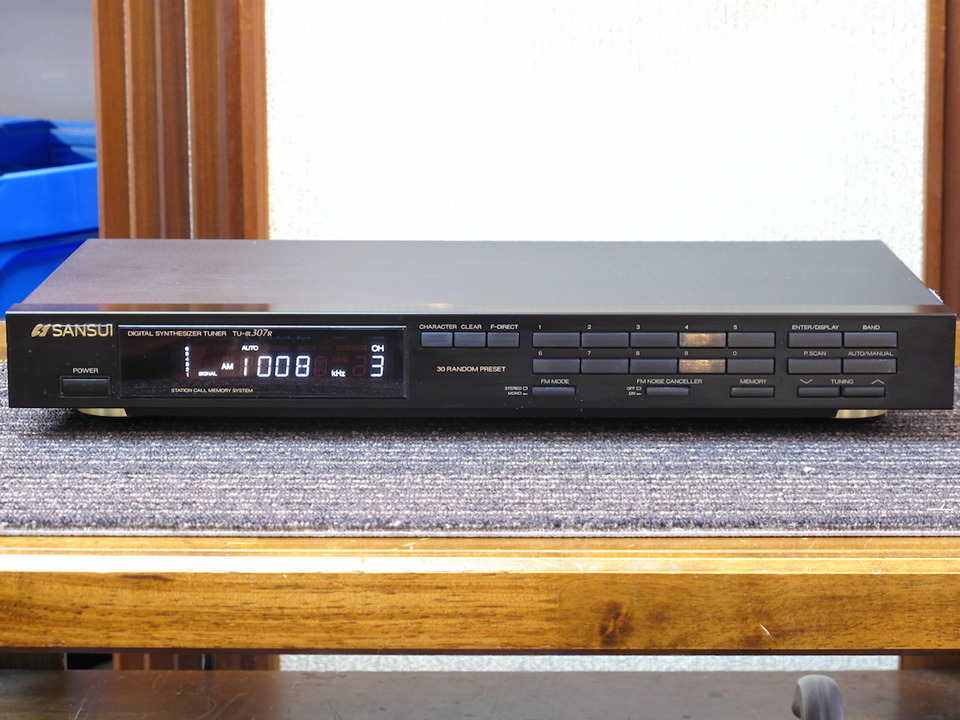 パイオニア F-717 FM AM デジタルシンセサイザーチューナー