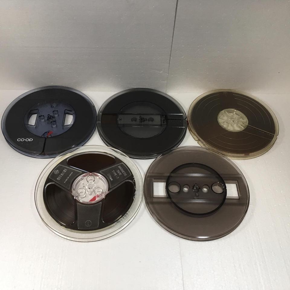 7号生テープ4本+7号空リール1本セット - 中古オーディオ 高価