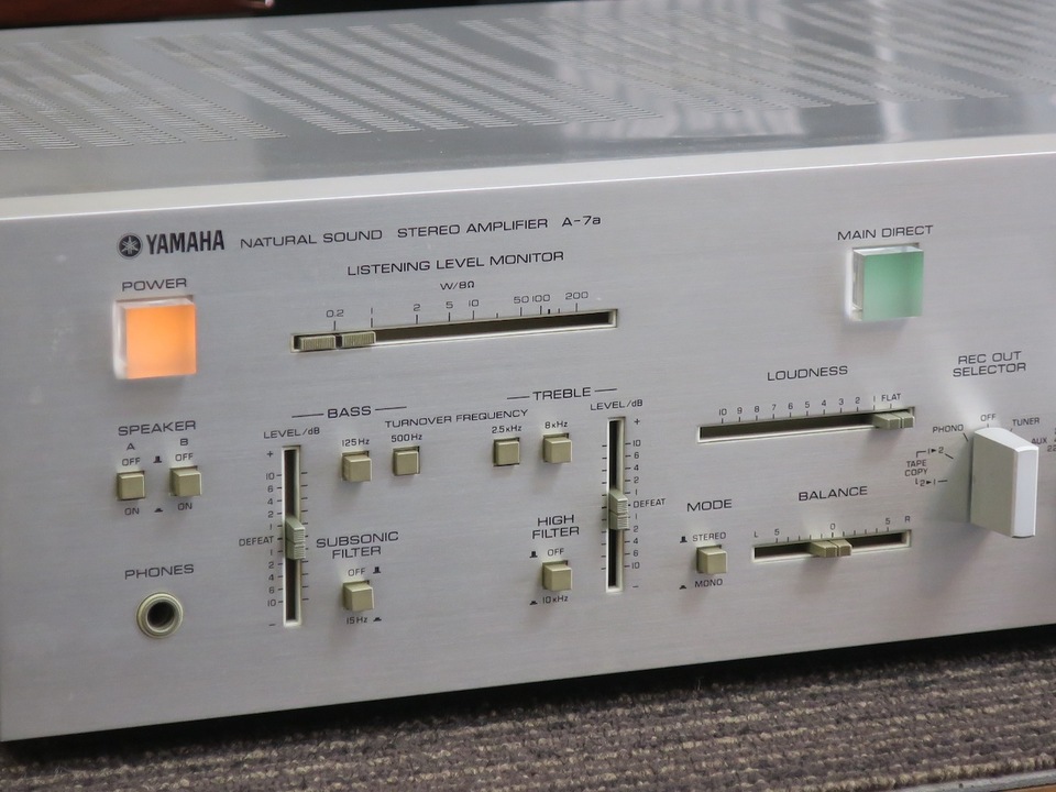 YAMAHA A-7a プリメインアンプ A-7