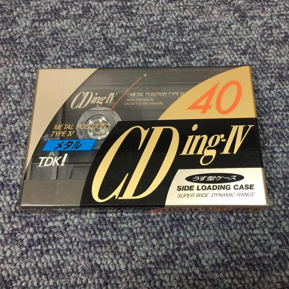 未開封】CDing-IV 40 TDK - 中古オーディオ 高価買取・販売 ハイファイ堂