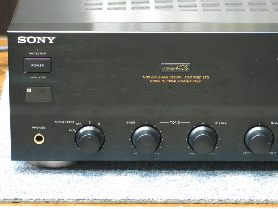 SONY MOS-FETプリメインアンプ TA-F510R リモコン＆取説付 SONY MOS-FETプリメインアンプ TA-F510R リモコン＆取説付